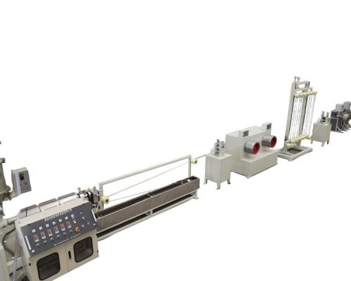 Face mask nose bridge/wire production line