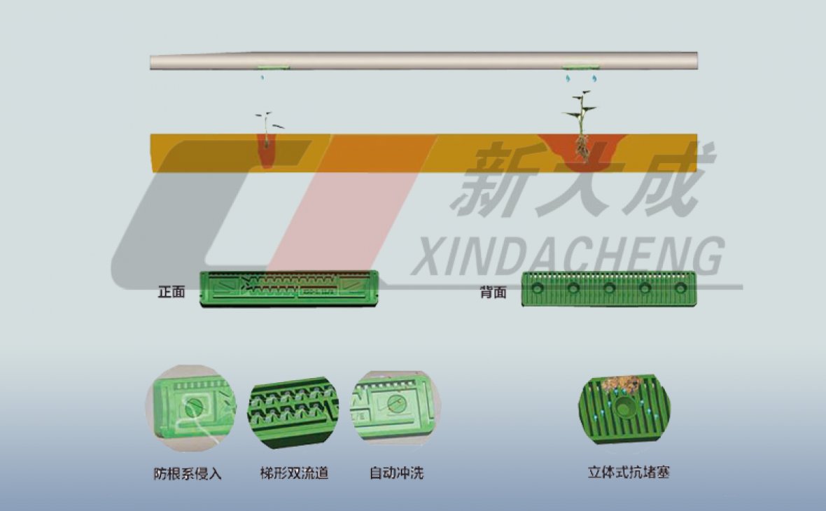 抗堵塞滴头