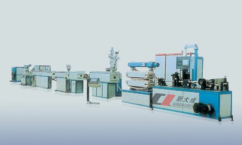 Aluminum-plastic composite pipe production line