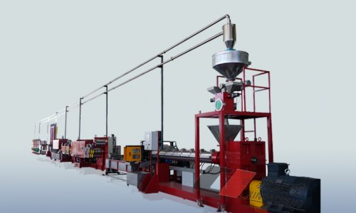 Heavy model PET strapping band production line