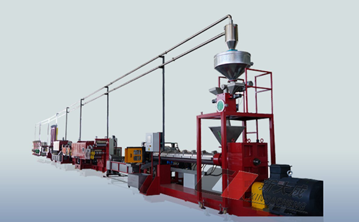 PET strapping band production line