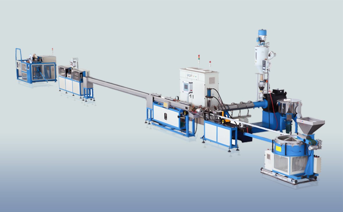 Drip irrigation pipe production line