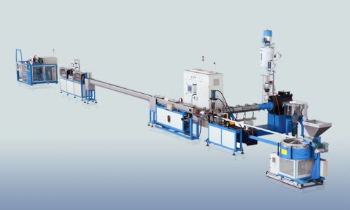 Drip irrigation pipe production line