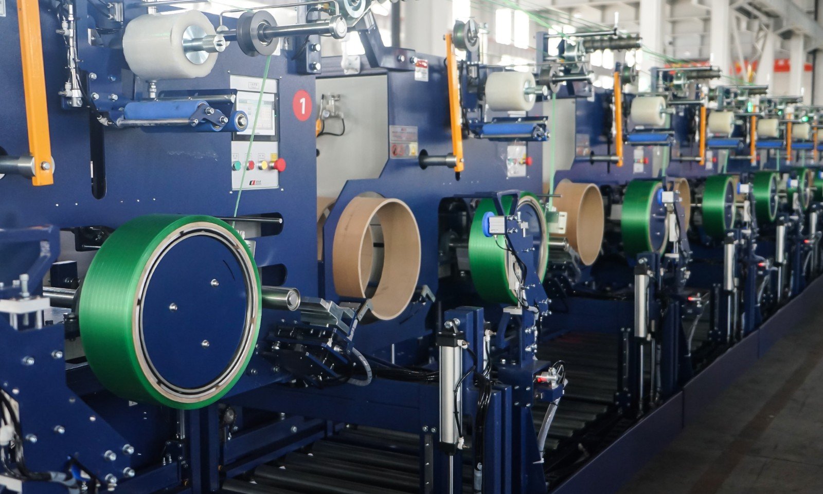 PET strap band extrusion line